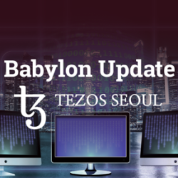 Tezos seoul logo - Babylon Update, Tezos Babylon - 테조스 바빌론 업데이트